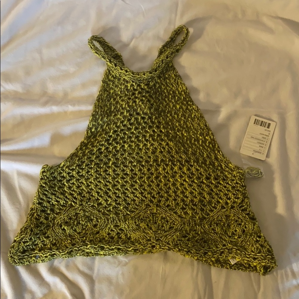 Crochet racer back top